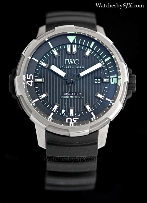 2000 meter IWC automatic aquatimer